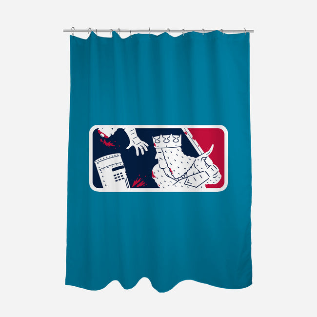 No-Pass League-None-Polyester-Shower Curtain-Raffiti