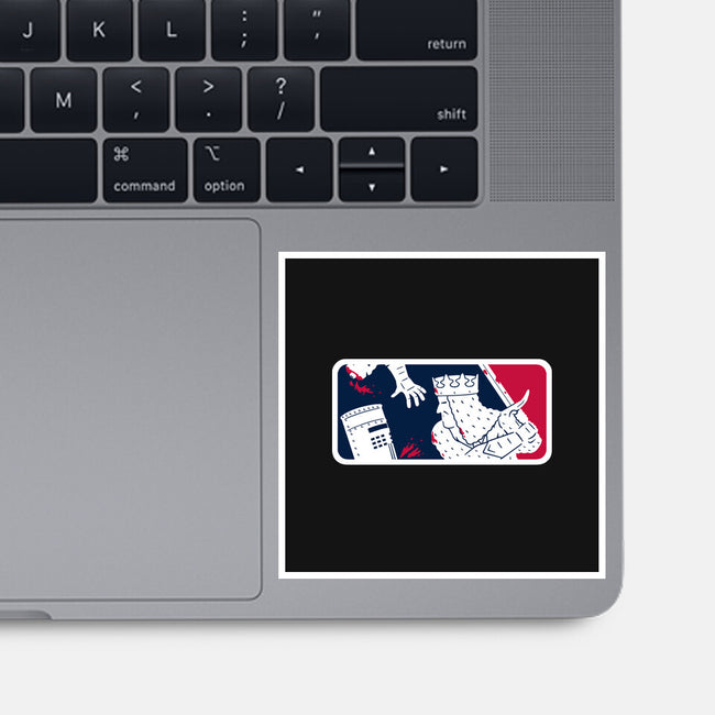 No-Pass League-None-Glossy-Sticker-Raffiti