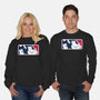 No-Pass League-Unisex-Crew Neck-Sweatshirt-Raffiti