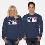 No-Pass League-Unisex-Crew Neck-Sweatshirt-Raffiti