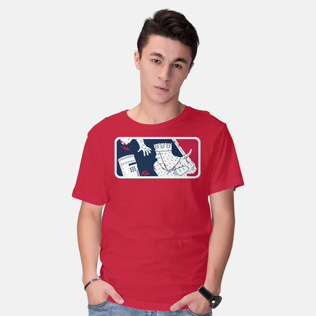 No-Pass League-Mens-Basic-Tee-Raffiti