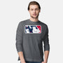No-Pass League-Mens-Long Sleeved-Tee-Raffiti