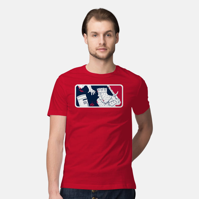 No-Pass League-Mens-Premium-Tee-Raffiti