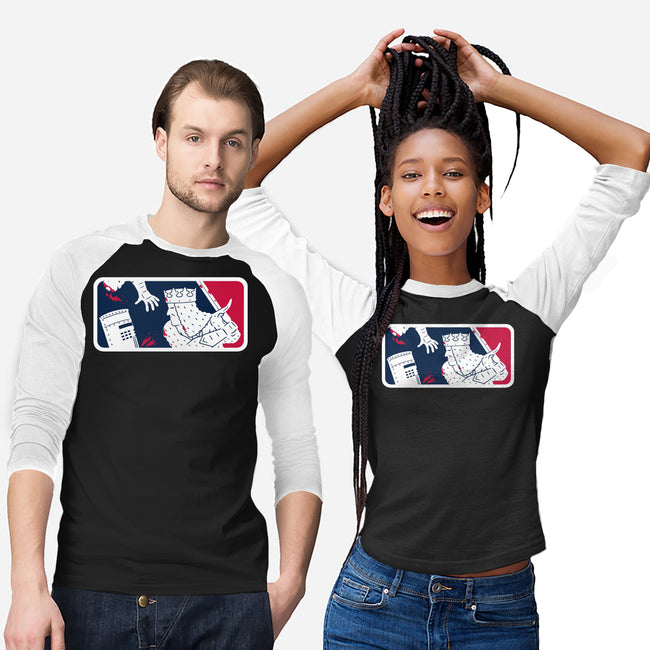 No-Pass League-Unisex-Baseball-Tee-Raffiti