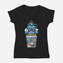 Derpy Noodles-Womens-V-Neck-Tee-krisren28