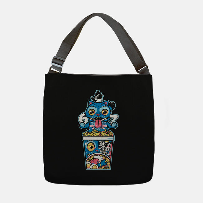 Derpy Noodles-None-Adjustable Tote-Bag-krisren28
