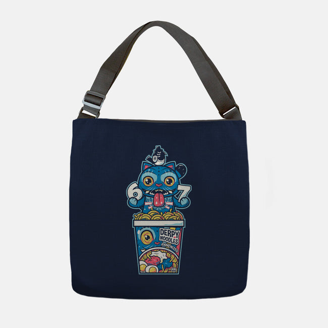 Derpy Noodles-None-Adjustable Tote-Bag-krisren28