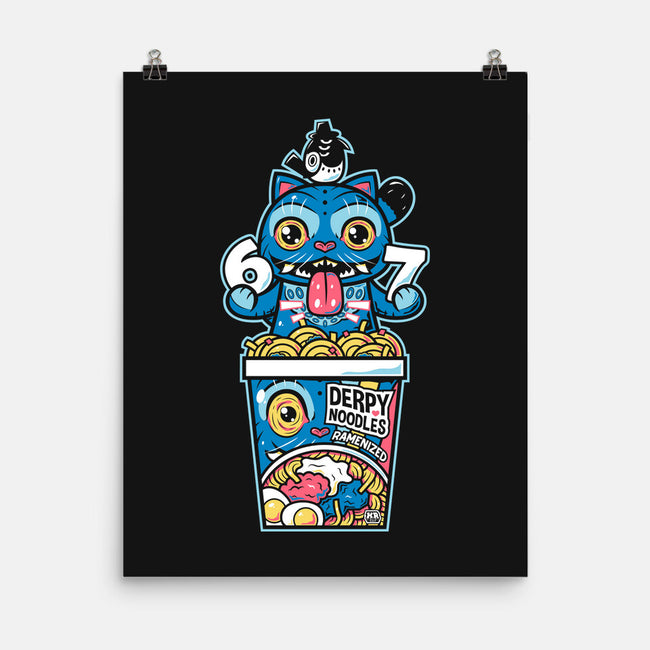 Derpy Noodles-None-Matte-Poster-krisren28
