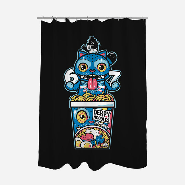 Derpy Noodles-None-Polyester-Shower Curtain-krisren28