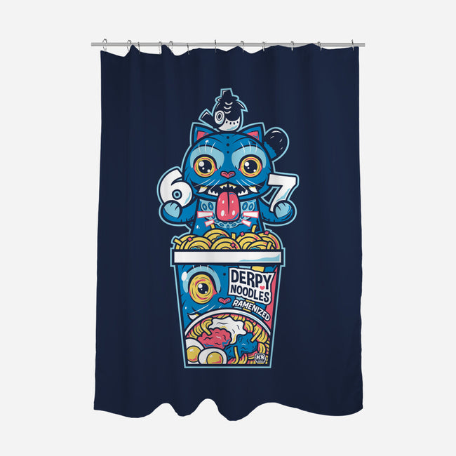 Derpy Noodles-None-Polyester-Shower Curtain-krisren28