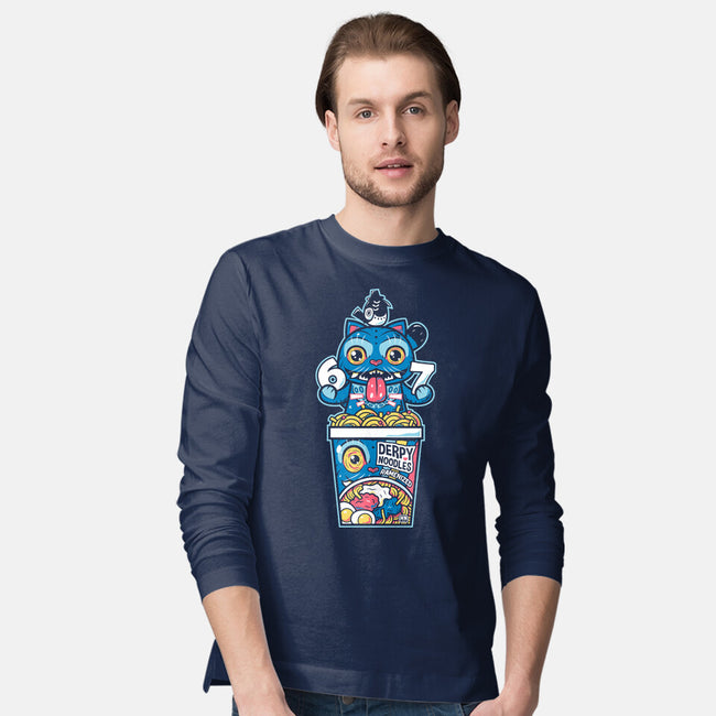 Derpy Noodles-Mens-Long Sleeved-Tee-krisren28