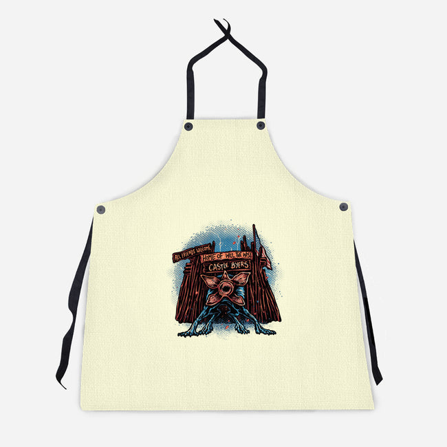 Back To Where It All Began-Unisex-Kitchen-Apron-glitchygorilla