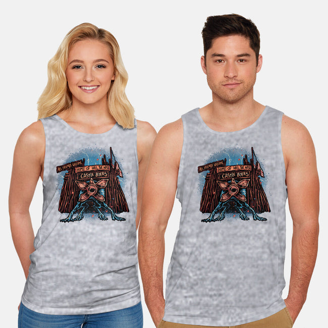 Back To Where It All Began-Unisex-Basic-Tank-glitchygorilla