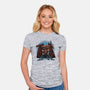 Back To Where It All Began-Womens-Fitted-Tee-glitchygorilla
