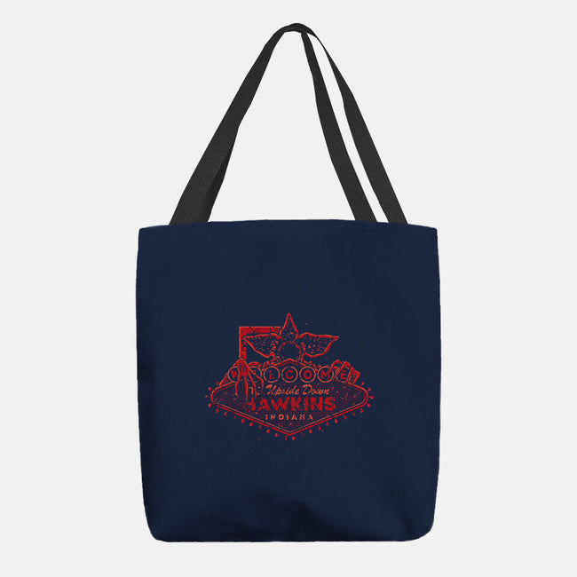 Welcome To Hawkins Indiana-None-Basic Tote-Bag-retrodivision