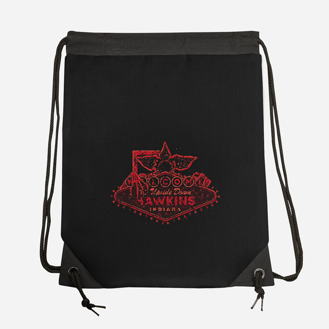Welcome To Hawkins Indiana-None-Drawstring-Bag-retrodivision