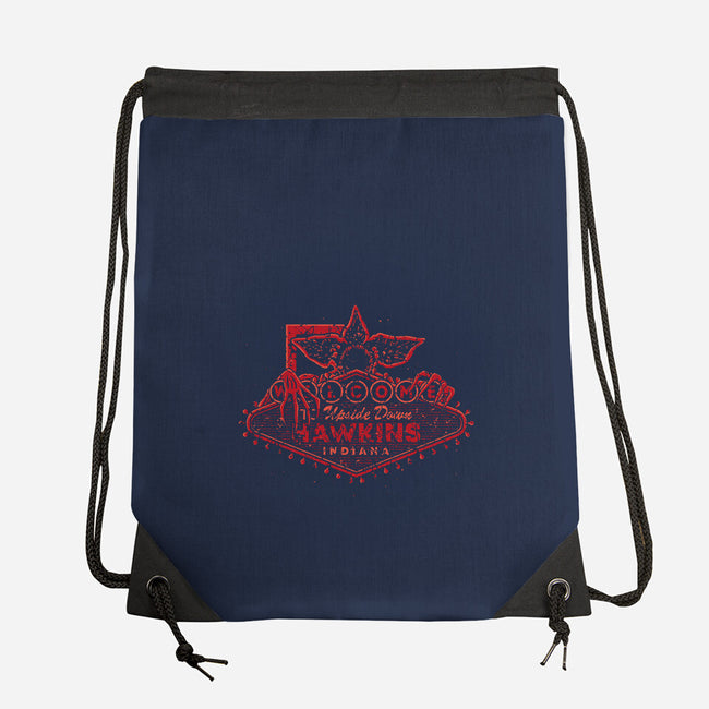 Welcome To Hawkins Indiana-None-Drawstring-Bag-retrodivision