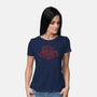 Welcome To Hawkins Indiana-Womens-Basic-Tee-retrodivision