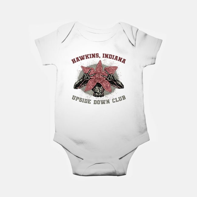 Upside Down Club-Baby-Basic-Onesie-glitchygorilla