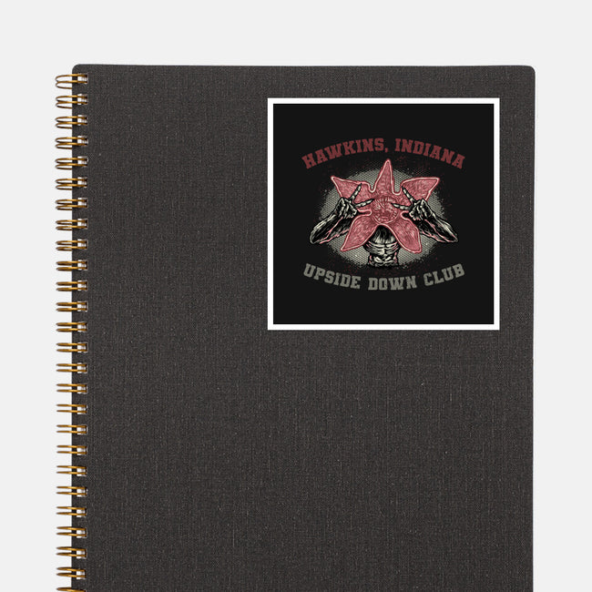 Upside Down Club-None-Glossy-Sticker-glitchygorilla