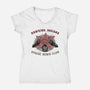 Upside Down Club-Womens-V-Neck-Tee-glitchygorilla