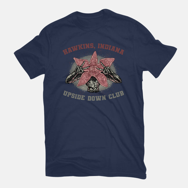 Upside Down Club-Unisex-Basic-Tee-glitchygorilla