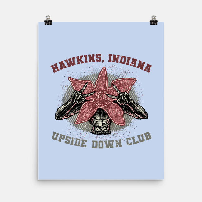Upside Down Club-None-Matte-Poster-glitchygorilla