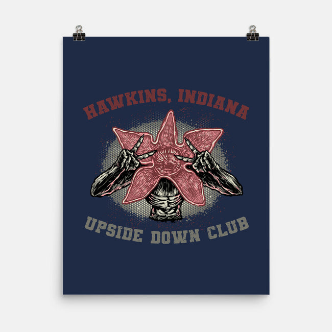 Upside Down Club-None-Matte-Poster-glitchygorilla