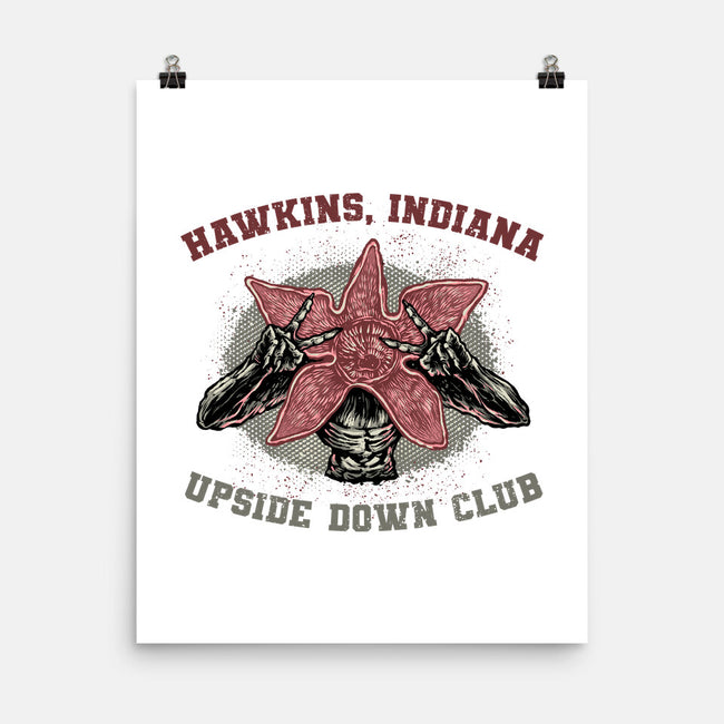 Upside Down Club-None-Matte-Poster-glitchygorilla