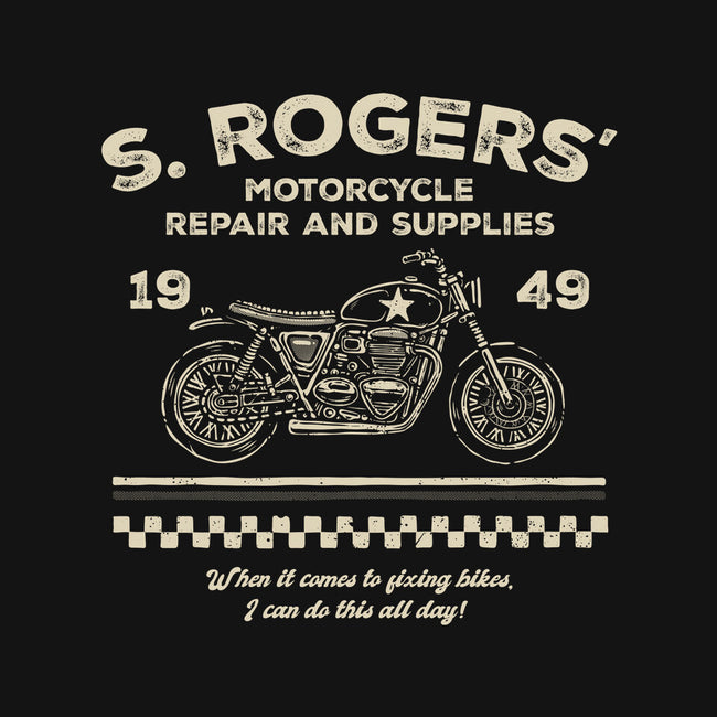 Rogers Motorcycle Repair-None-Stretched-Canvas-glitchygorilla
