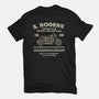 Rogers Motorcycle Repair-Unisex-Basic-Tee-glitchygorilla