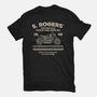 Rogers Motorcycle Repair-Womens-Basic-Tee-glitchygorilla