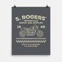 Rogers Motorcycle Repair-None-Matte-Poster-glitchygorilla