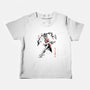 The Kicking Beauty Sumi-E-Baby-Basic-Tee-Astrobot Invention