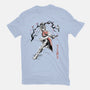 The Kicking Beauty Sumi-E-Unisex-Basic-Tee-Astrobot Invention