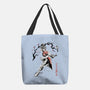 The Kicking Beauty Sumi-E-None-Basic Tote-Bag-Astrobot Invention