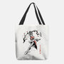The Kicking Beauty Sumi-E-None-Basic Tote-Bag-Astrobot Invention