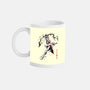 The Kicking Beauty Sumi-E-None-Mug-Drinkware-Astrobot Invention
