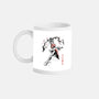 The Kicking Beauty Sumi-E-None-Mug-Drinkware-Astrobot Invention