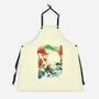 Ukiyo Master Swordman-Unisex-Kitchen-Apron-dandingeroz
