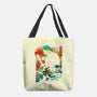Ukiyo Master Swordman-None-Basic Tote-Bag-dandingeroz