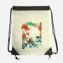 Ukiyo Master Swordman-None-Drawstring-Bag-dandingeroz