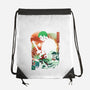 Ukiyo Master Swordman-None-Drawstring-Bag-dandingeroz