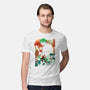 Ukiyo Master Swordman-Mens-Premium-Tee-dandingeroz