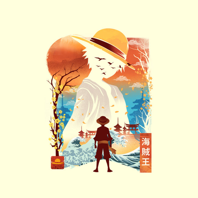 Ukiyo King Pirate-None-Polyester-Shower Curtain-dandingeroz