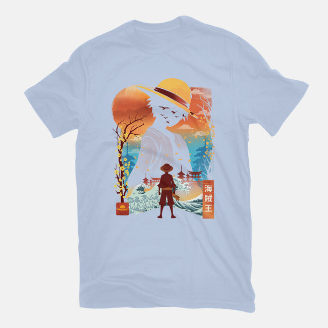 Ukiyo King Pirate-Mens-Heavyweight-Tee-dandingeroz