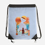 Ukiyo King Pirate-None-Drawstring-Bag-dandingeroz