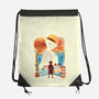 Ukiyo King Pirate-None-Drawstring-Bag-dandingeroz