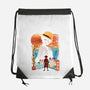 Ukiyo King Pirate-None-Drawstring-Bag-dandingeroz
