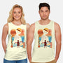 Ukiyo King Pirate-Unisex-Basic-Tank-dandingeroz